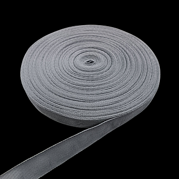 Стрічка окантовна 23 мм сірий