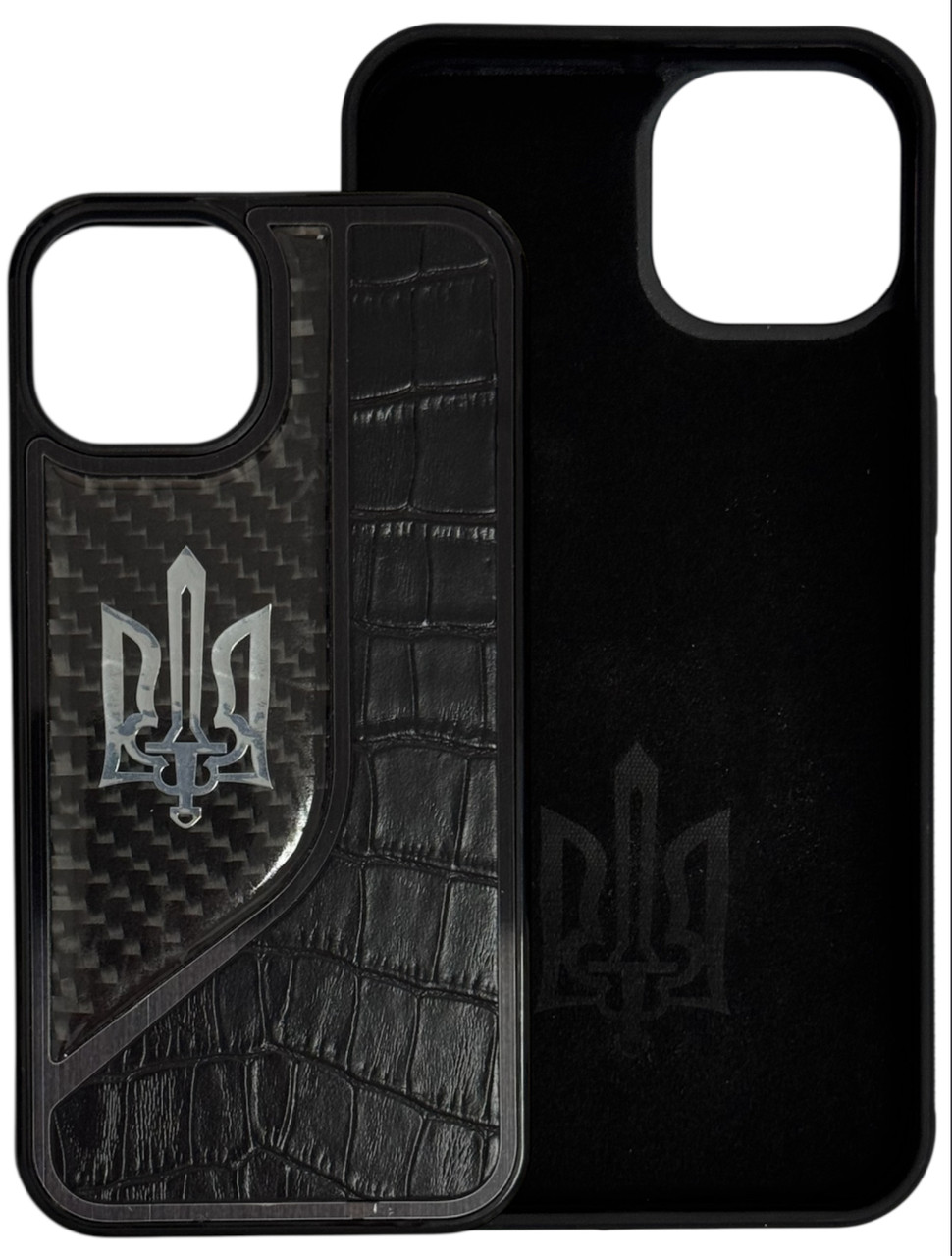 Leather Case UA для iPhone 13/14, фото 1