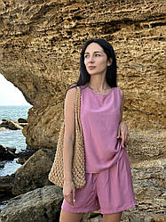 Жіноча майка LUMIA, темно-рожева