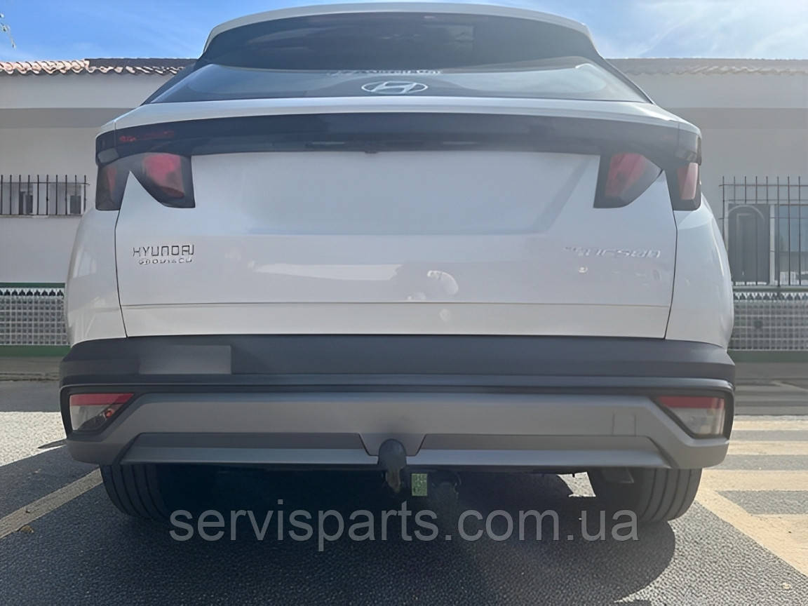 Фаркоп Hyundai Tucson NX4 facelift 2024- (Хендай Туксон 4) без підрізу бампера
