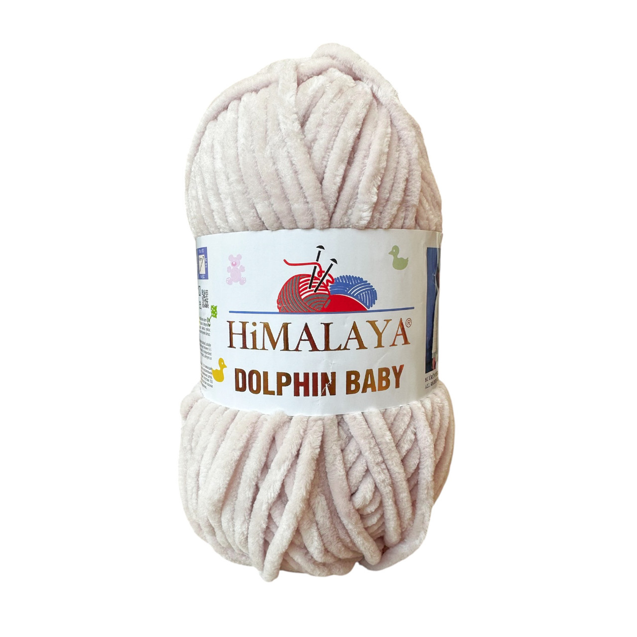 Himalaya DOLPHIN BABY (Гімалаї Долфін Бейбі) № 80342 крем-брюле (Пряжа велюр(плюшева), нитки для в'язання), фото 1
