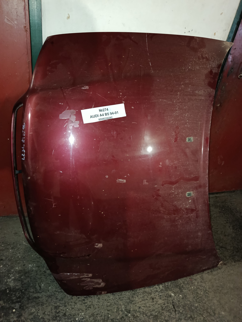 №274 Капот 8D0823029C для Audi A4 B5 94-01, фото 1