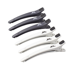 Затискачі чорно-білі JRL, 6 шт (JRL-HC01)