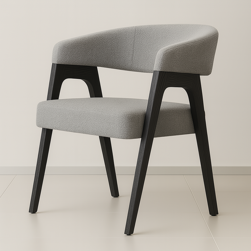 М'який стілець "Тренк" з ясену для кухні, фото 1