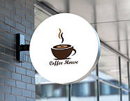 Світлові вивіски торцевий бокс фасадна зовнішня реклама Зовнішні вивіски на замовлення Індивідуальний макет, фото 2