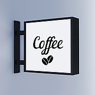 Світлові вивіски торцевий бокс фасадна зовнішня реклама Зовнішні вивіски на замовлення Індивідуальний макет, фото 6