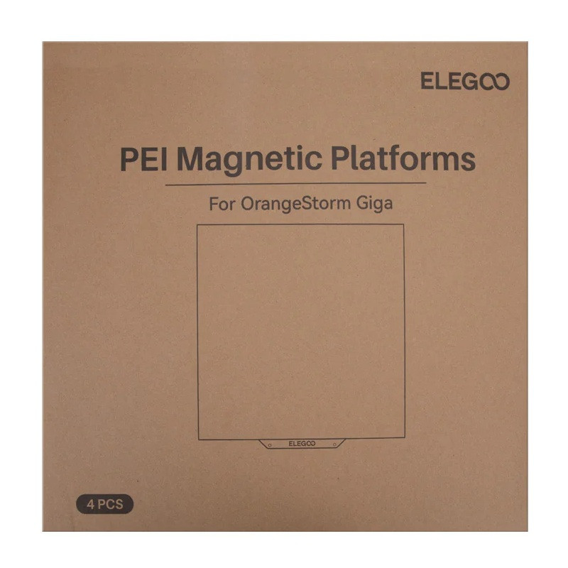 Комплект пластин Elegoo OrangeStorm Giga PEI Magnetic Platform Kit 2