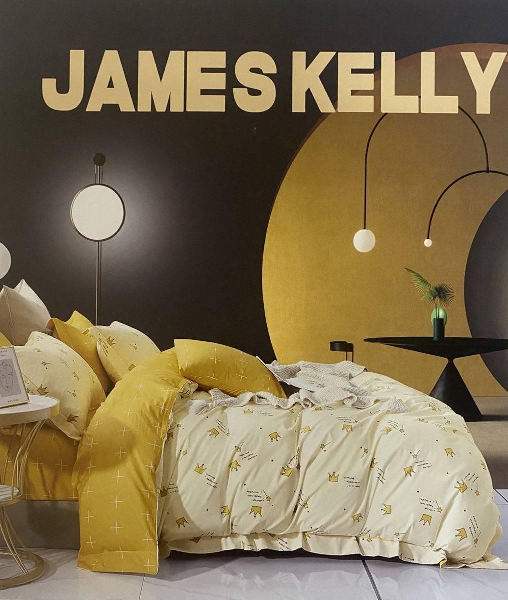 Комплект постільної білизни 160*210 жовтий JAMES KELLY 24246, фото 1