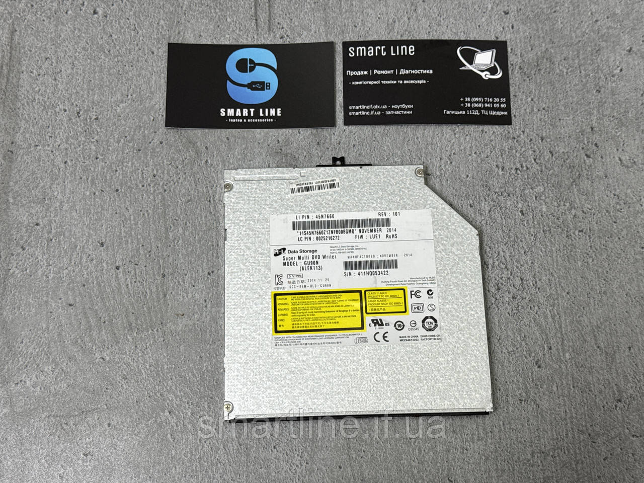 Оптичний DVD привод для ноутбука Lenovo ThinkPad Edge E540, фото 1