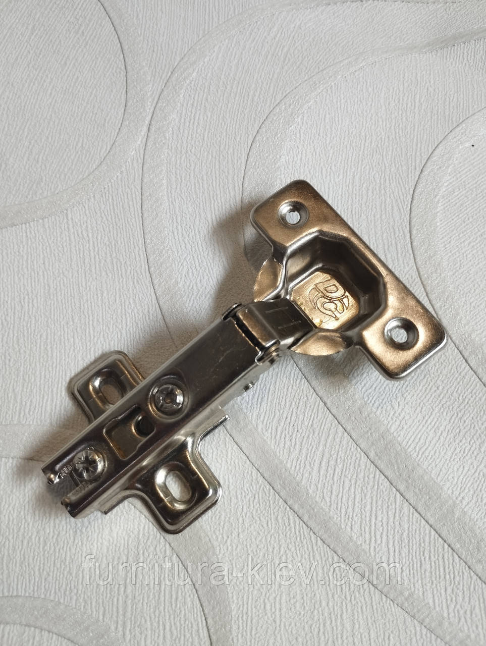 Меблева накладна петля ДС 35 мм, фото 1