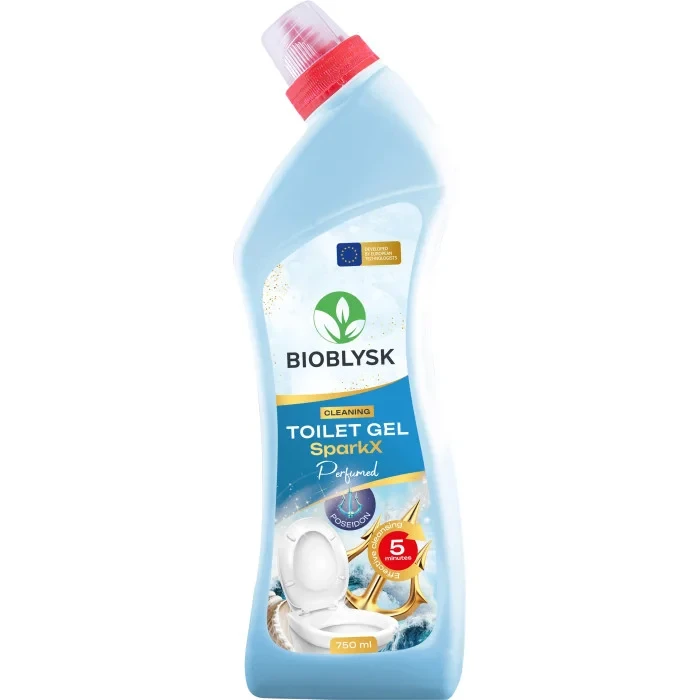 BioBlysk Гель очищуючий для туалету парфумуваний SparkX Poseidon 750мл (1064)