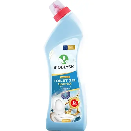 BioBlysk Гель очищуючий для туалету парфумуваний SparkX Poseidon 750мл (1064), фото 1