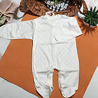 Чоловічок для новонародженого в пологовий будинок на виписку 56р ажур серденько