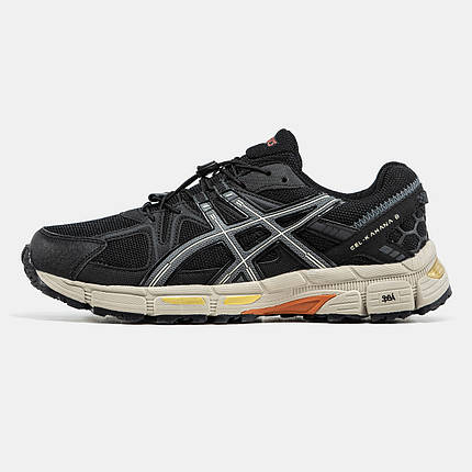 Чоловічі кросівки Asics Gel-Kahana 8 Gore-Tex Black Grey Beige – стиль та функціонал, фото 1