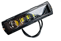 Фара LED прямокутна 3 Led chip 3030 і 2 Об'ємні 3D лінзи 9-32V 6000К захист IP67 з білим світлом, фото 7