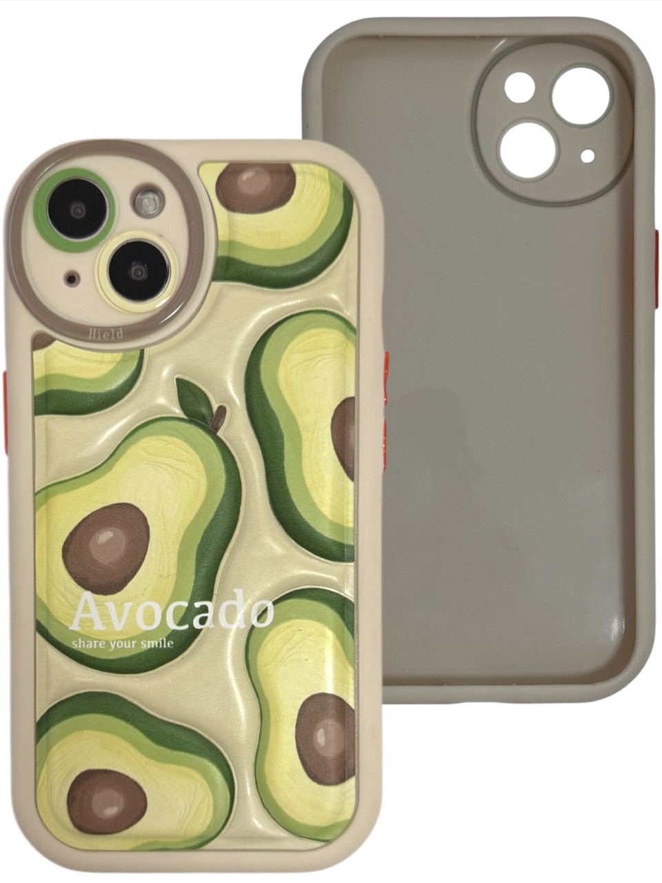 3D Case Avocado для iPhone 13, фото 1