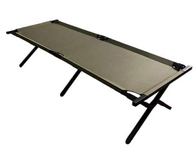Розкладачка Нато 1945х670 мм сталева армійська складная