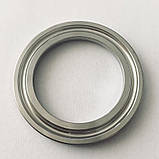 Штуцер кламповий 1,5 дюйми DN38 плаский з проточкою, фото 2