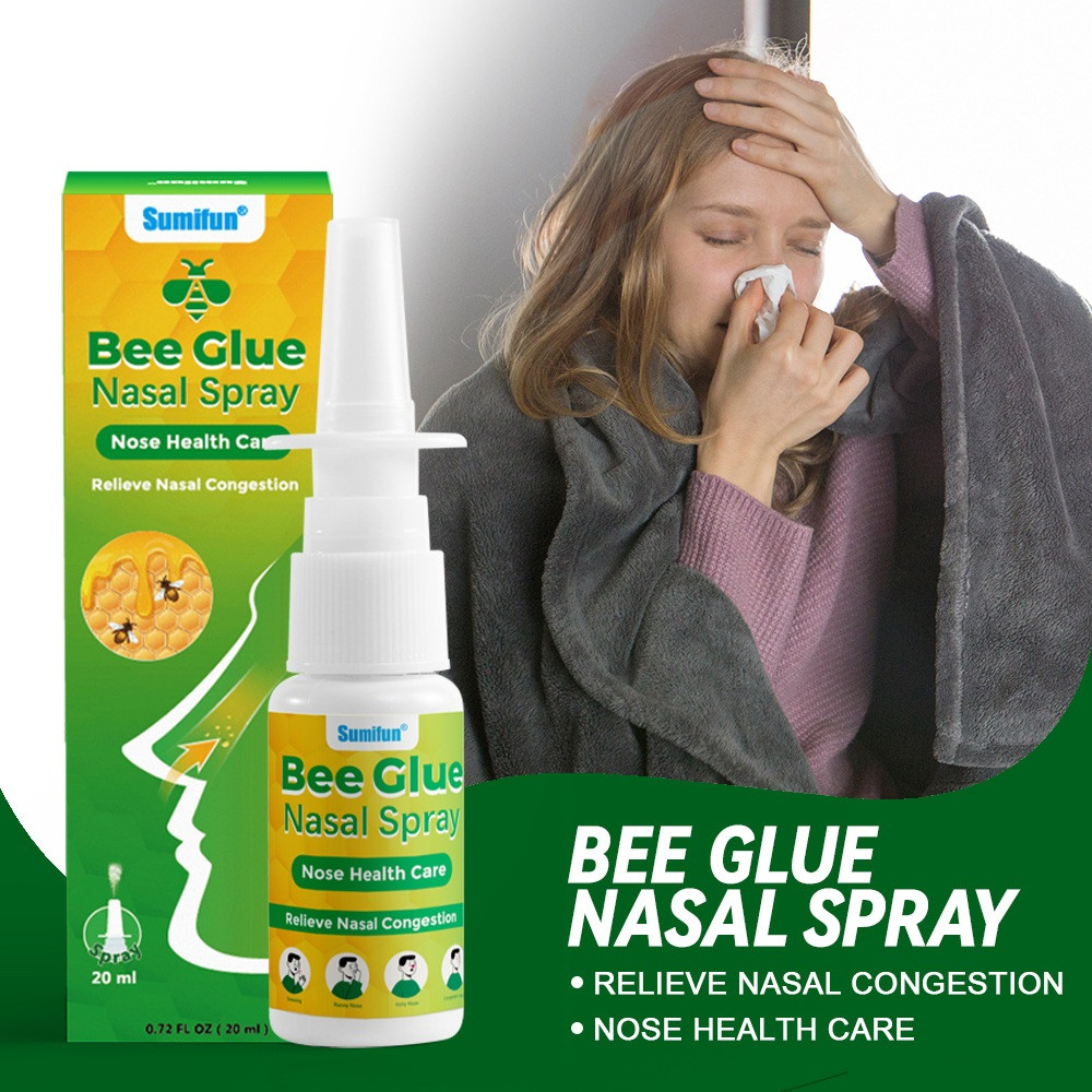 Спрей для носа проти застуди та нежитю з прополісом Sumifun Bee Glue 20 мл, фото 1