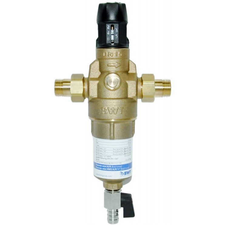 Промивний фільтр для гарячої води BWT Protector Mini HWS 1/2 HR, фото 1