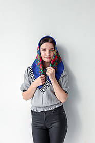 🔥 Яскрава тернова хустка “Ланц” — стиль із традицією СИНІЙ