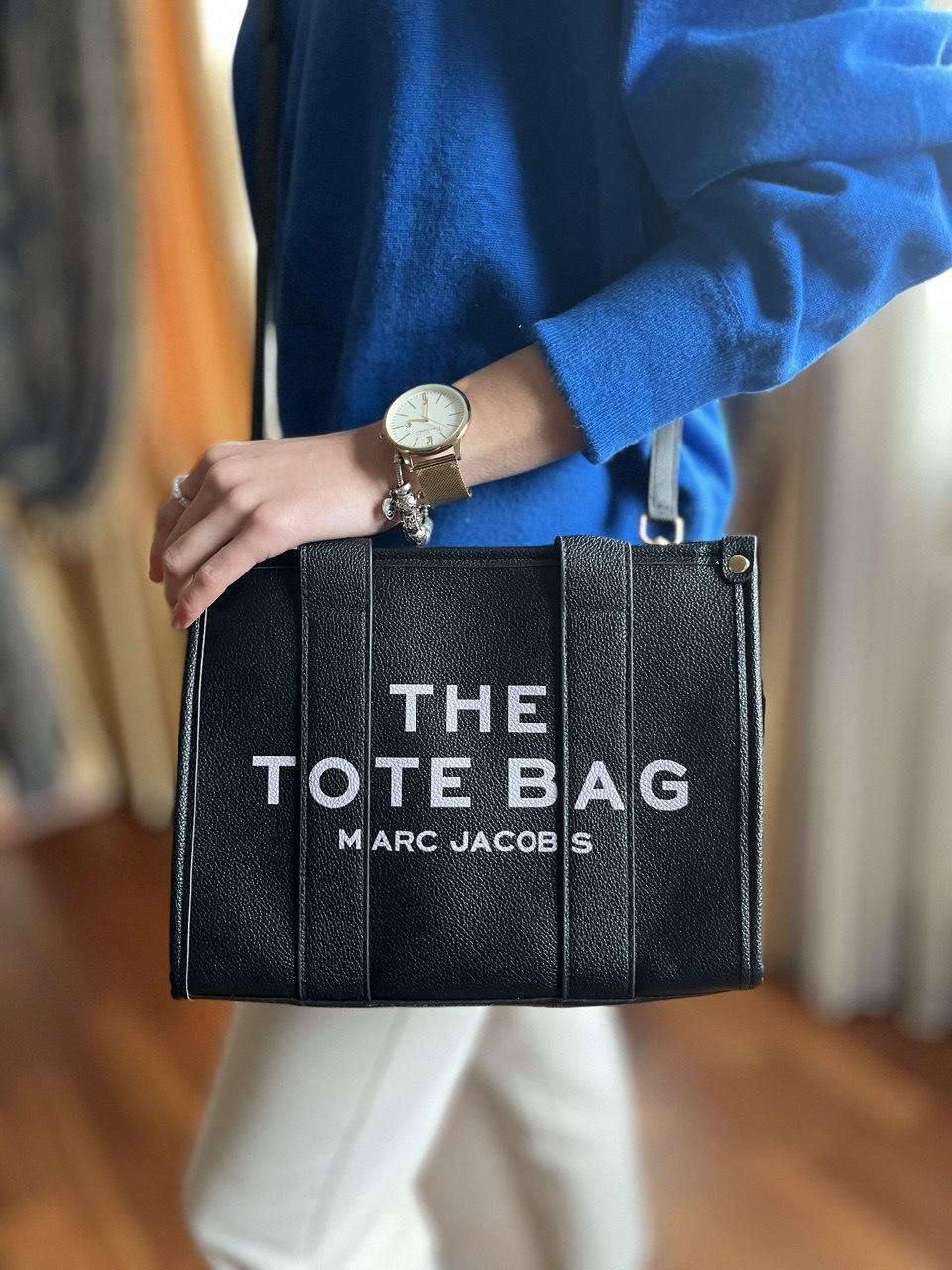 Жіноча сумка MARC JACOBS THE TOTE BAG шкіряна, фото 1