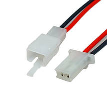 Автомобільний 2-х контактний роз'єм 2х10 см