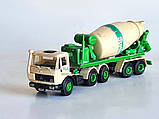 Модель причіп міксер з автомобілем МВ, стан б/в, масштабу 1/87, H0, фото 2