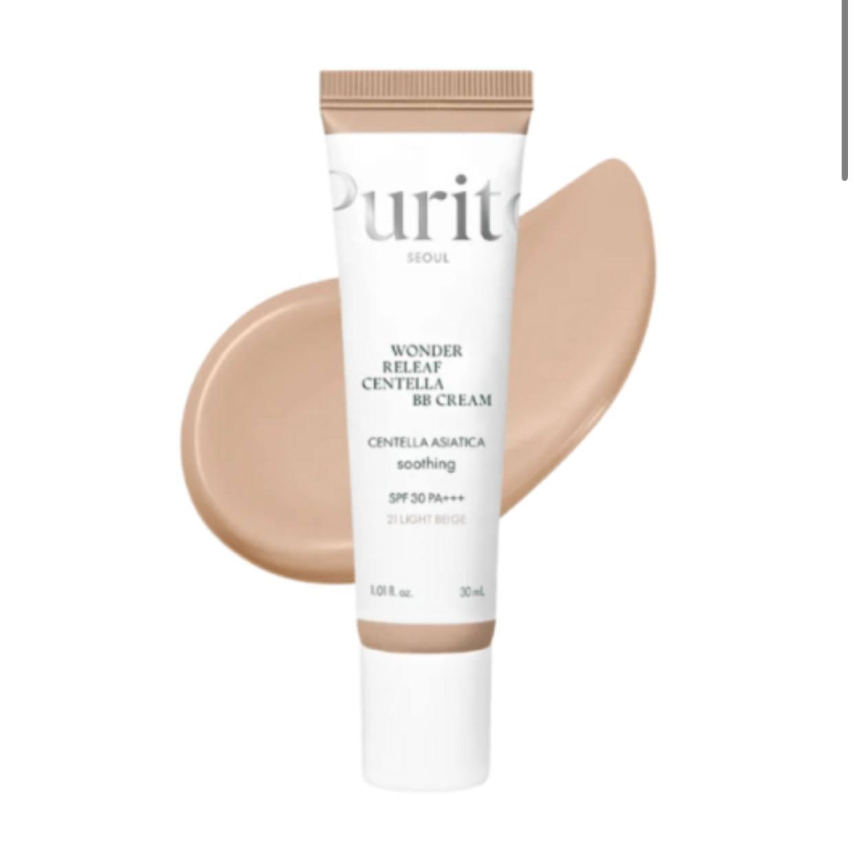 ВВ крем з центелою Purito Seoul Wonder Releaf Centella BB Cream 30 мл № 21, фото 1
