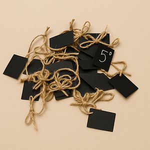 Бирки, цінники крейдяні