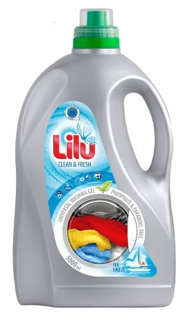 Гель для прання Lilu Washing gel Universal з ароматом Sea breeze 5 л, фото 1