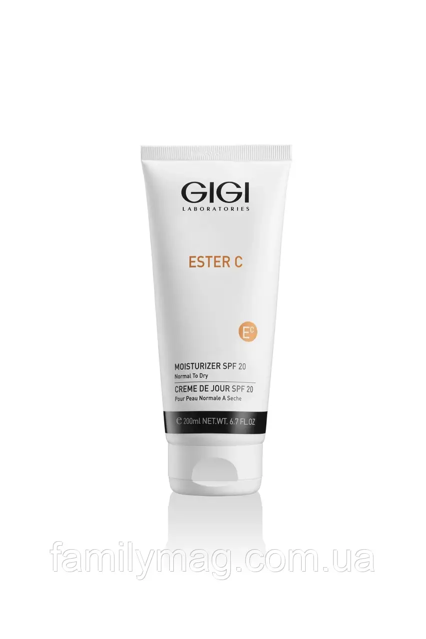 Денний зволожувальний крем SPF-20 Moisturizer SPF-20 Ester C GiGi 50 мл РОЗЛИВ