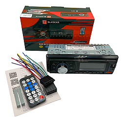 Автомобільна магнітола 1DIN мультимедійний центр Blaskar з AUX і USB 02180