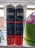 Герметик силіконовий Selsil  Multi Purpose Silicone білий універсальний водостійкий 03 280ml, фото 3