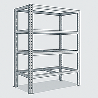 Каркас складського стелажа ДИВО-КОНСТРУКТОР оцинкований