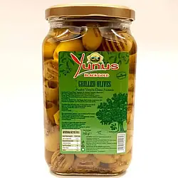 Yunus black gold оливки гриль зі спеціями в олії 650 г Туреччина, Оливки та маслини