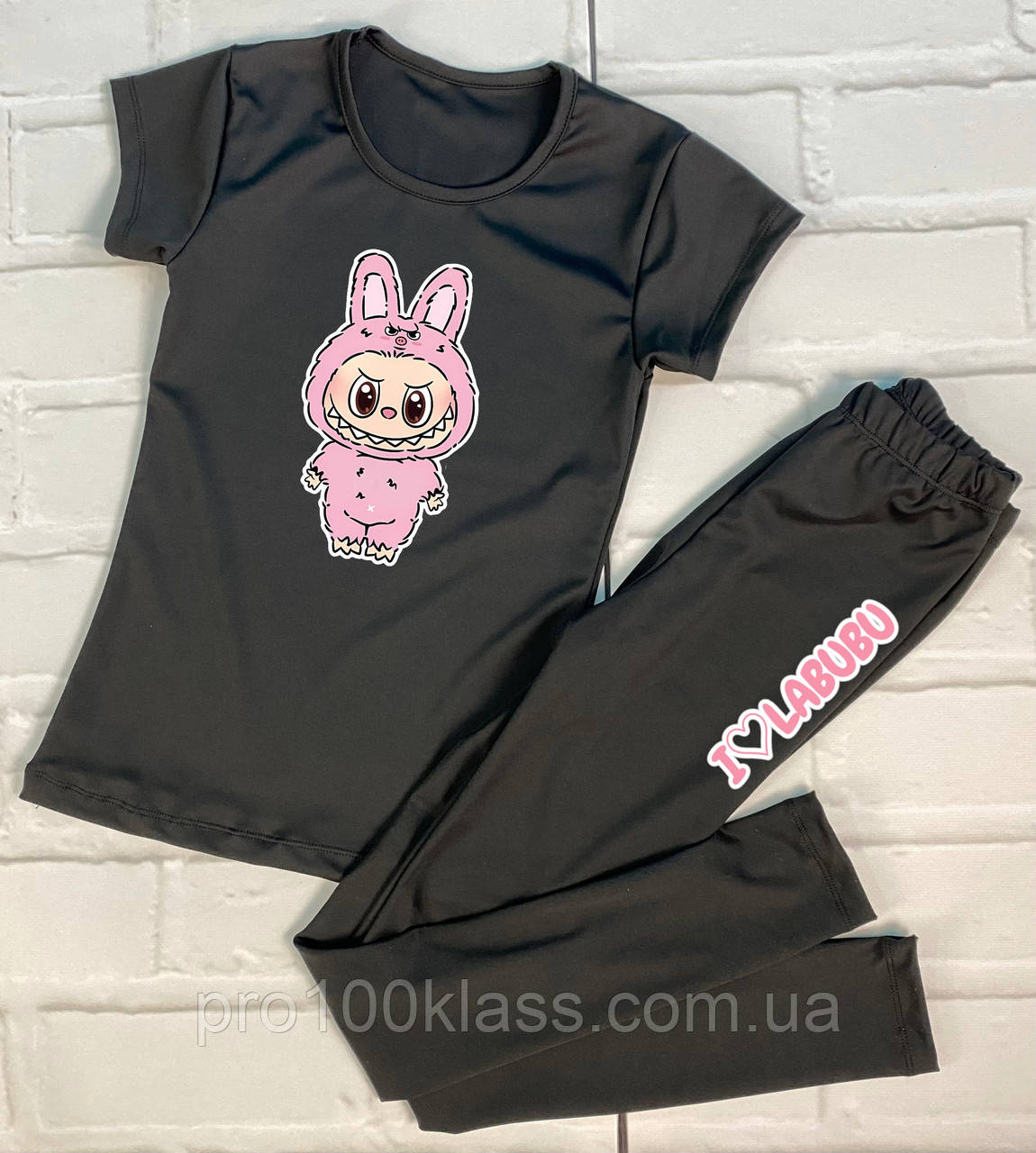 Комплект дитячий/підлітковий з Лабубу Labubu, мікродайвінг, фото 1