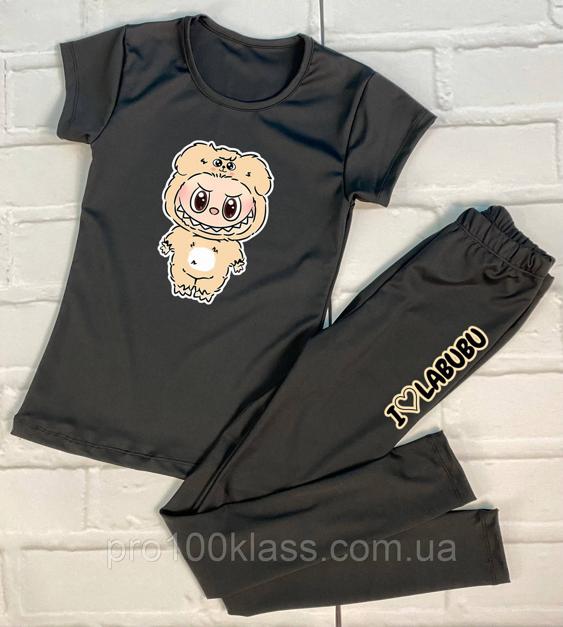 Комплект дитячий/підлітковий з Лабубу Labubu, мікродайвінг, фото 1