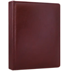 Щоденник А5 формату в шкіряній палітурці "Лідер" з можливістю персоналізації, фото 1