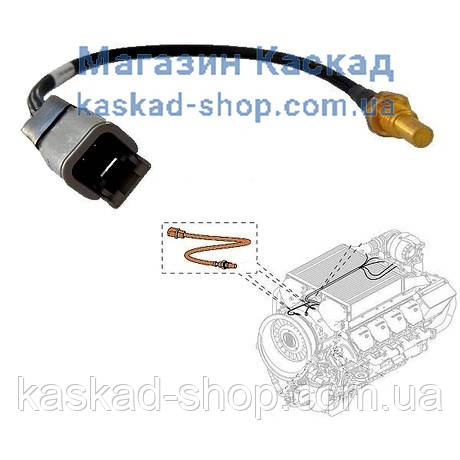 TW02499 датчик температури головки двигуна авто TATRA EURO, Tatra-158 Phoenix.