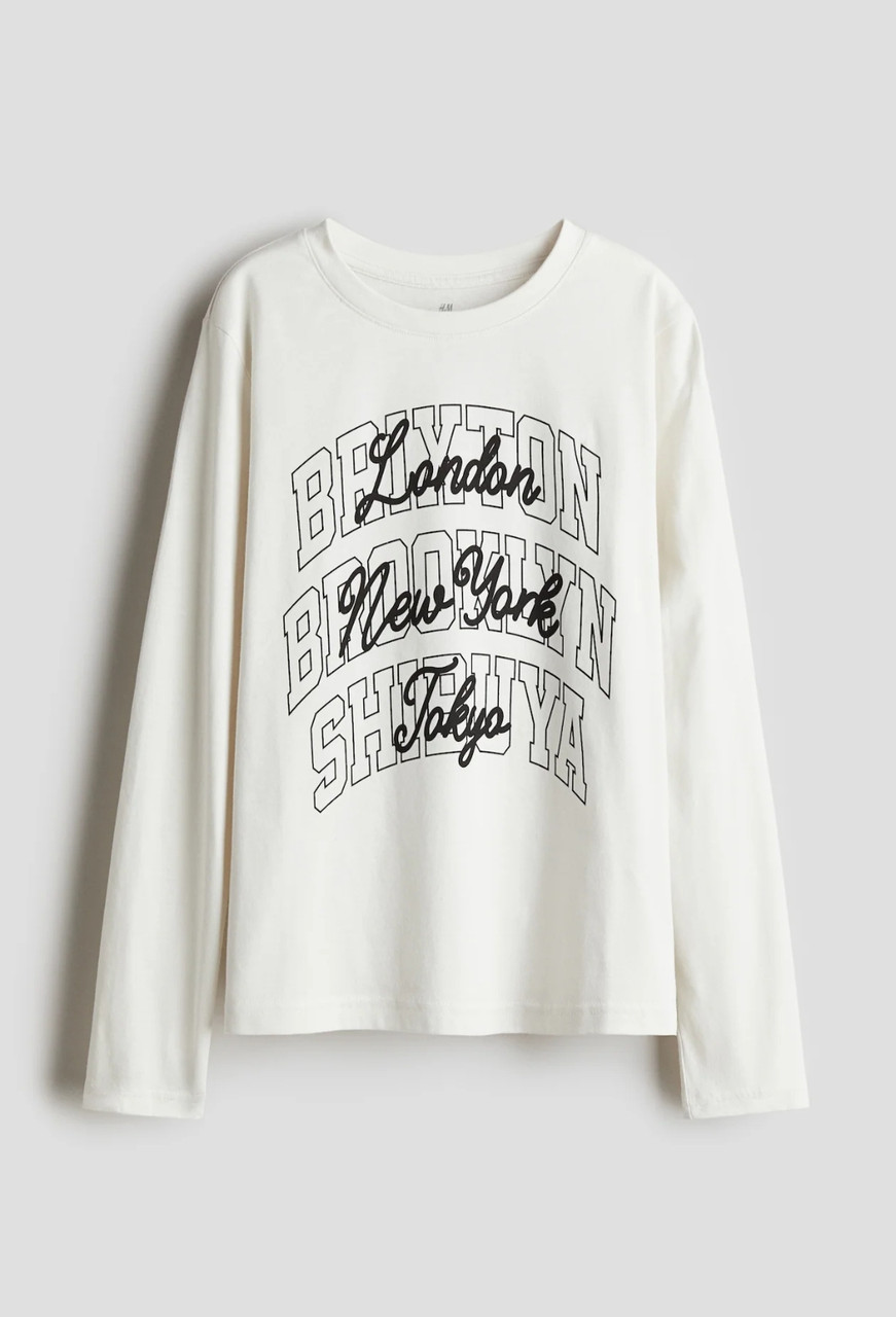 Реглан бежевий Boston H&M 134-140, 146-152, 158-164, 170см, фото 1