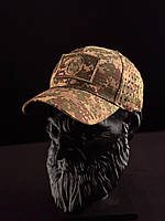 Кепка бейсболка ріп-стоп з велкро та перфорацією Хижак піксель G-0822 тактична