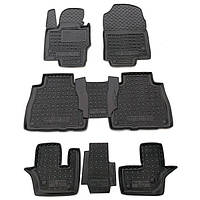 Коврики в салон Mercedes GLS (X167) 7-мест (2019-) (Avto-Gumm)