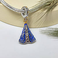 Елегантний браслет із металевого ланцюжка, прикрашений підвіскою