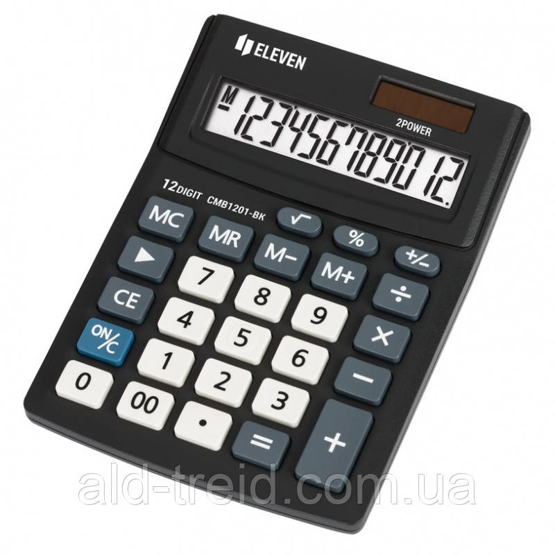 Калькулятор ELEVEN CMB-1201 BK 12 розр. маленький, фото 1