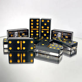 Доміно подарункове з епоксидної смоли "100 Dollars" | Гра для сімейних вечорів