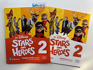 Комплект My Disney Stars and Heroes 2 Student's Book + Workbook (оригінал)