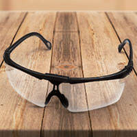 Очки защитные прозрачные, материал линз поликарбонат, защита от удара, оптический класс 3 INTERTOOL