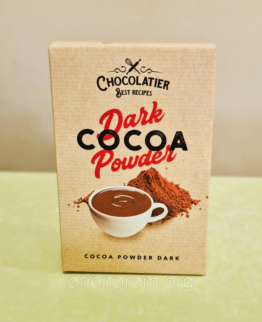 Какао-порошок Chocolatier натуральний темний 80 г, фото 1