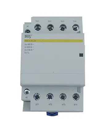 Модульний контактор КМ-3-32-22 230AC 2NO-2NC 4р 3мод., фото 1